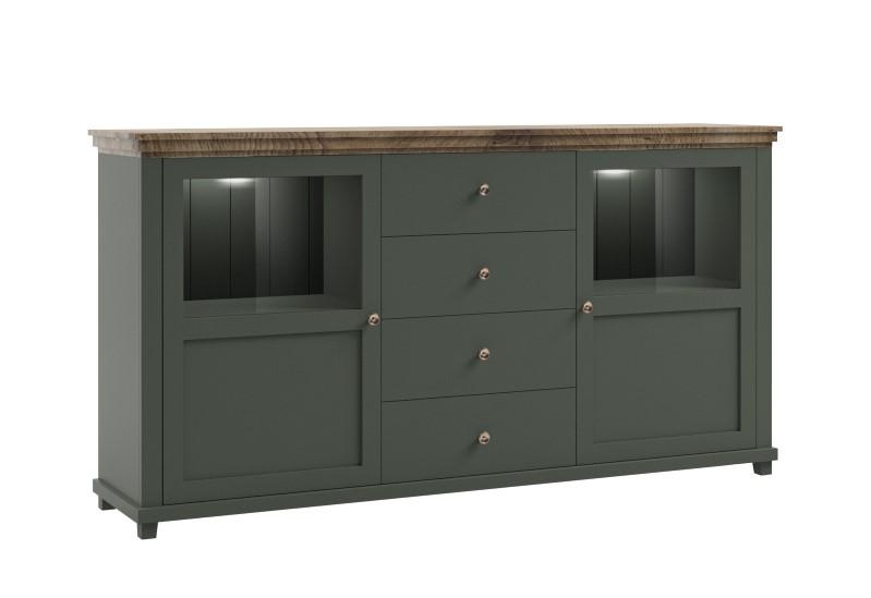 View Evora 25 Sideboard Cabinet 181cm Oak Lefkas information