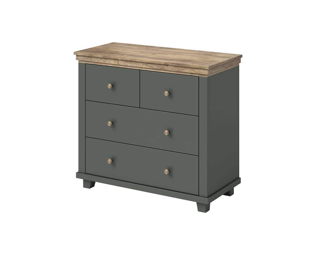 View Evora 27 Chest of Drawers Green 90cm information