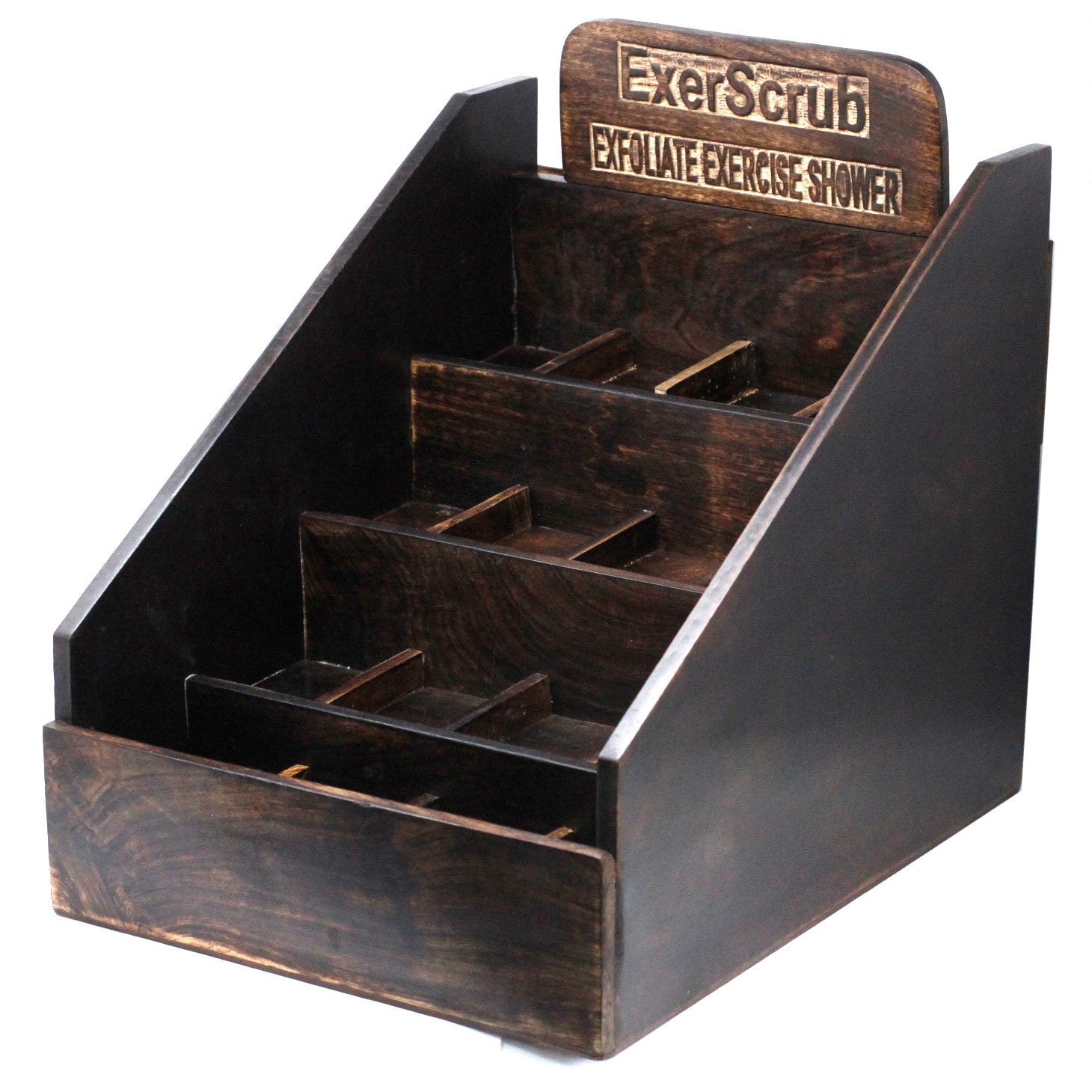 View Exoscrub Soap Display Stand Mango Wood information