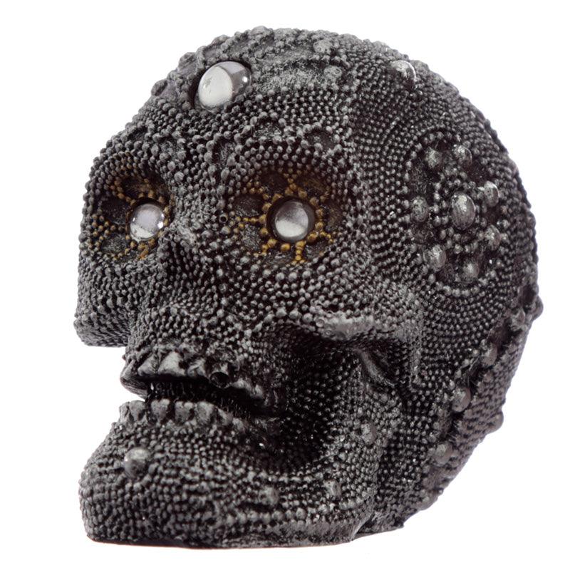 View Fantasy Beaded Small Skull Ornament information