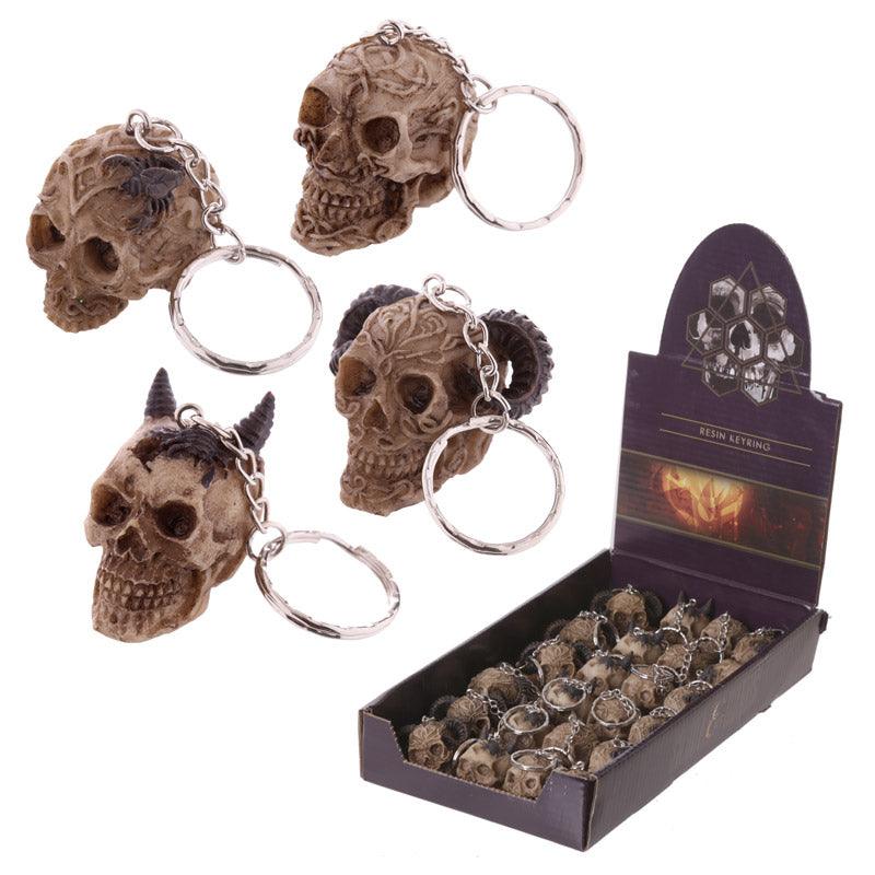 View Fantasy Celtic Skull Head Key Chain information
