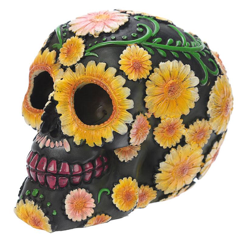 View Fantasy Day of the Dead Daisy Skull information