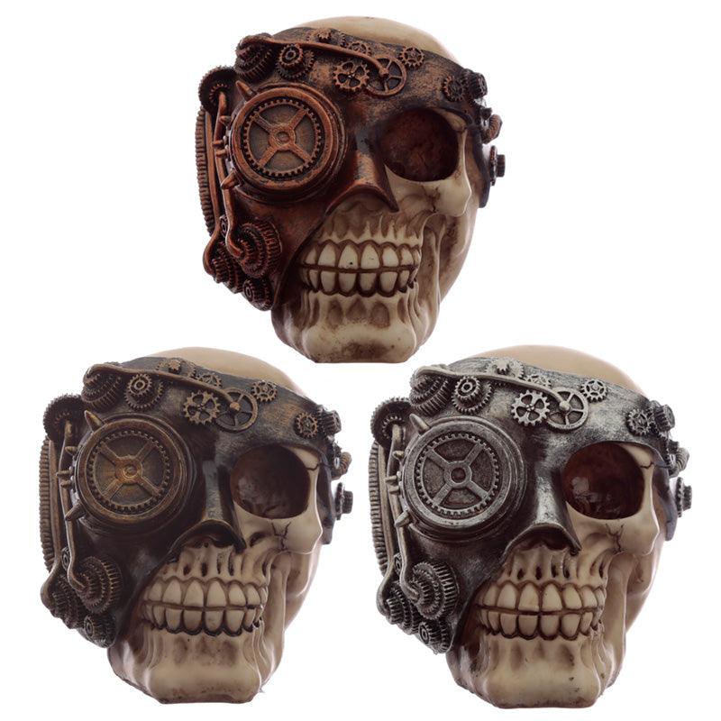 View Fantasy Steampunk Skull Ornament information