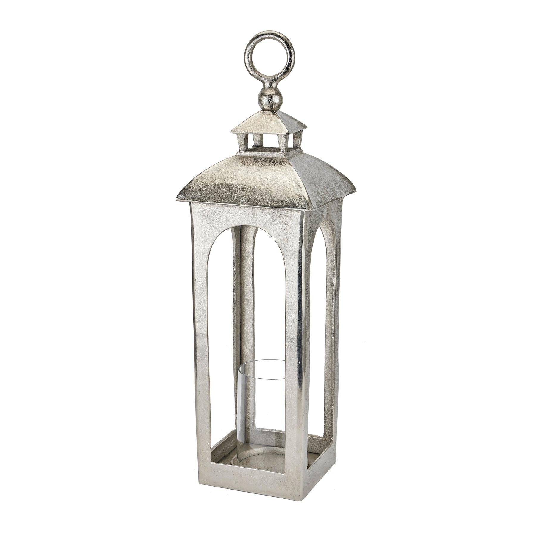 View Farrah Collection Cast Aluminium Loop Top Lantern information