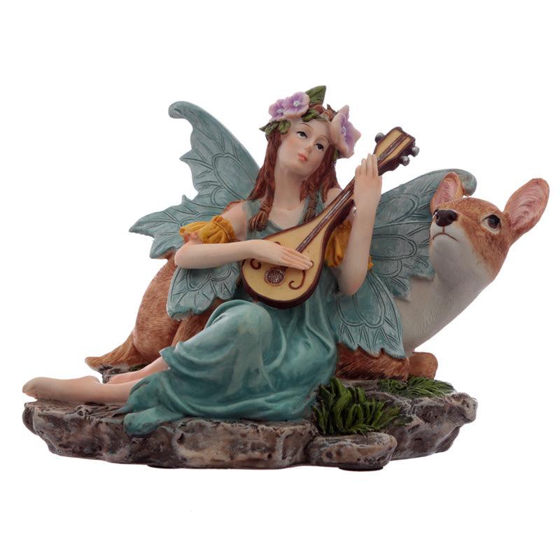 View Fawn Lullaby Spirit of the Forest Fairy Figurine information