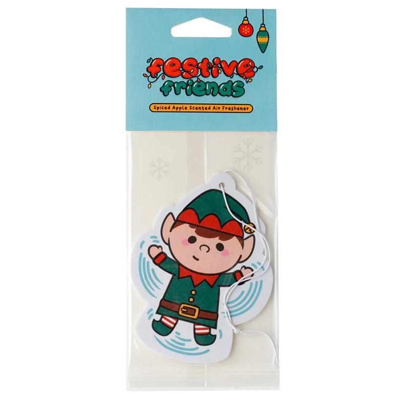View Festive Friends Spiced Apple Scented Christmas Elf Air Freshener information