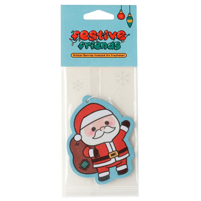 View Festive Friends Winter Berries Scented Christmas Santa Air Freshener information