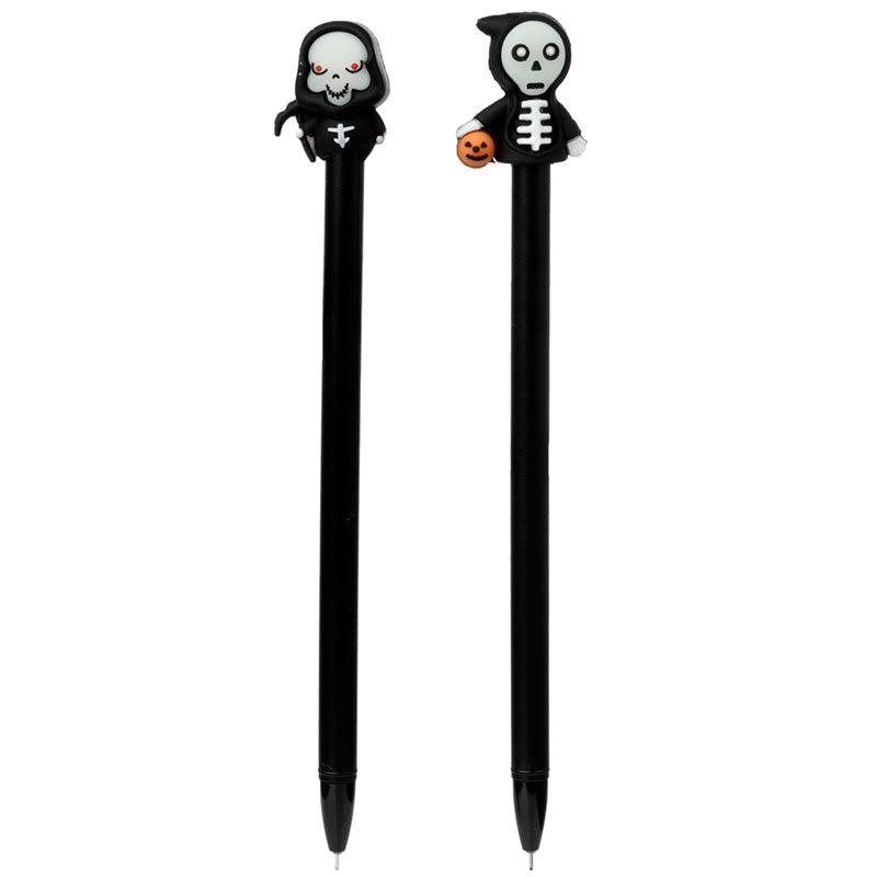 View Fine Tip Pen with Topper Glow in the Dark Ghouls Skeletons information