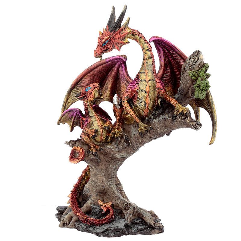 View Forest Fire Mother Dark Legends Dragon Figurine information