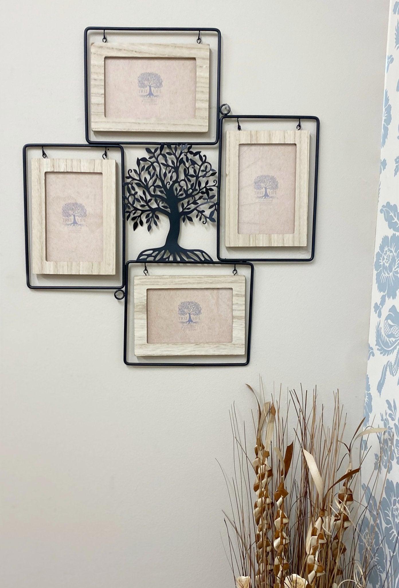 View Four Hanging Frames With Tree Of Life information