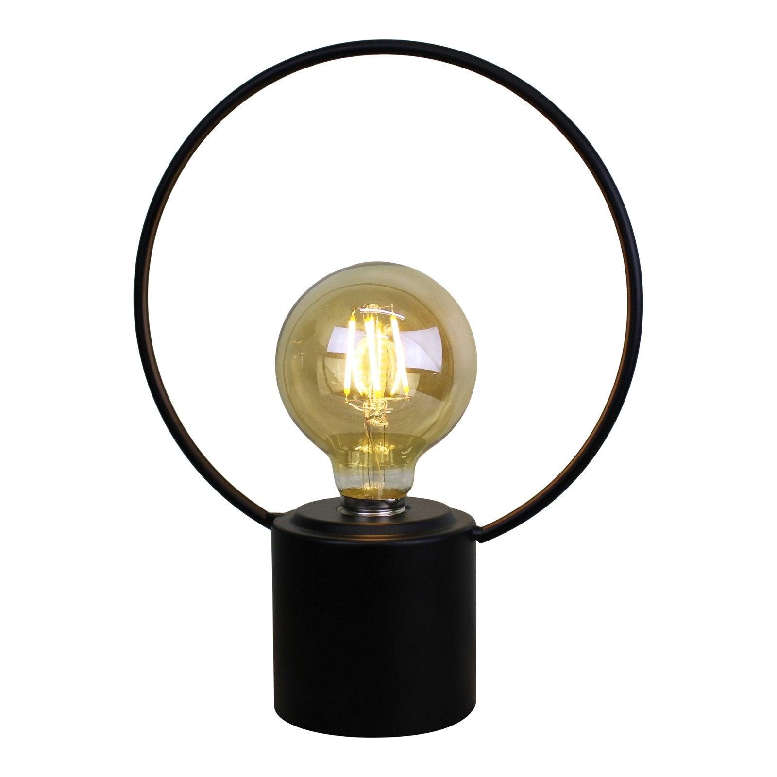 View Free Standing Round Wire Lamp information