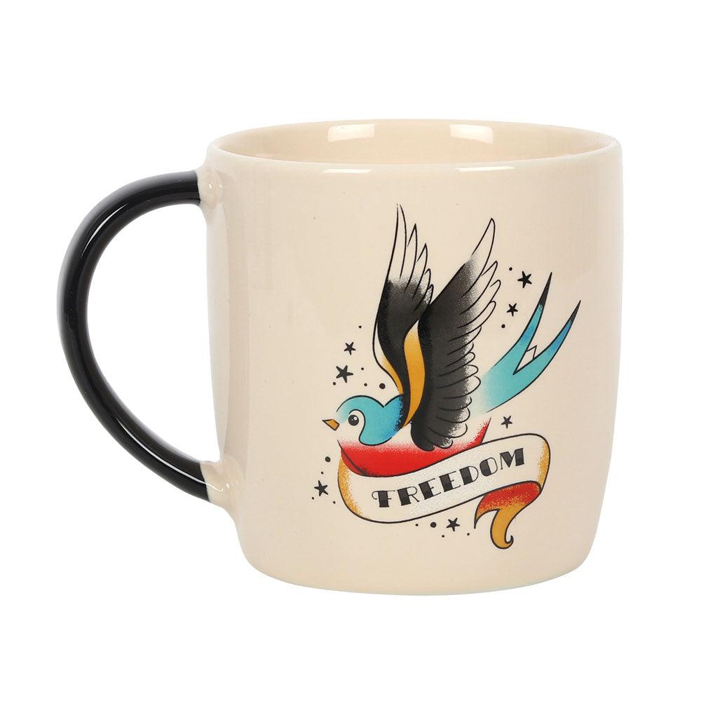 View Freedom Tattoo Sparrow Mug information