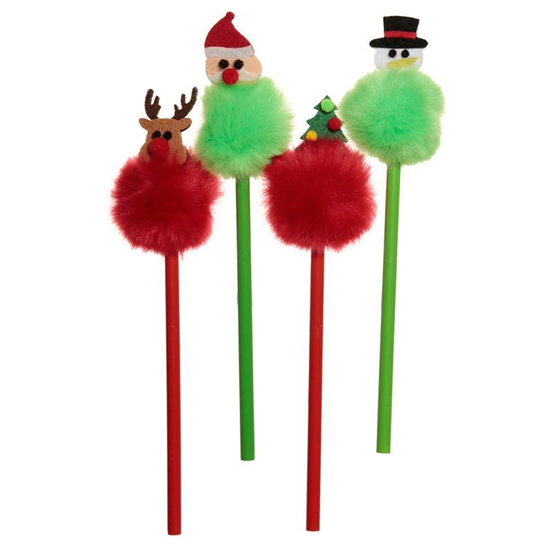 View Fun Christmas Pom Pom Pencil with Topper information