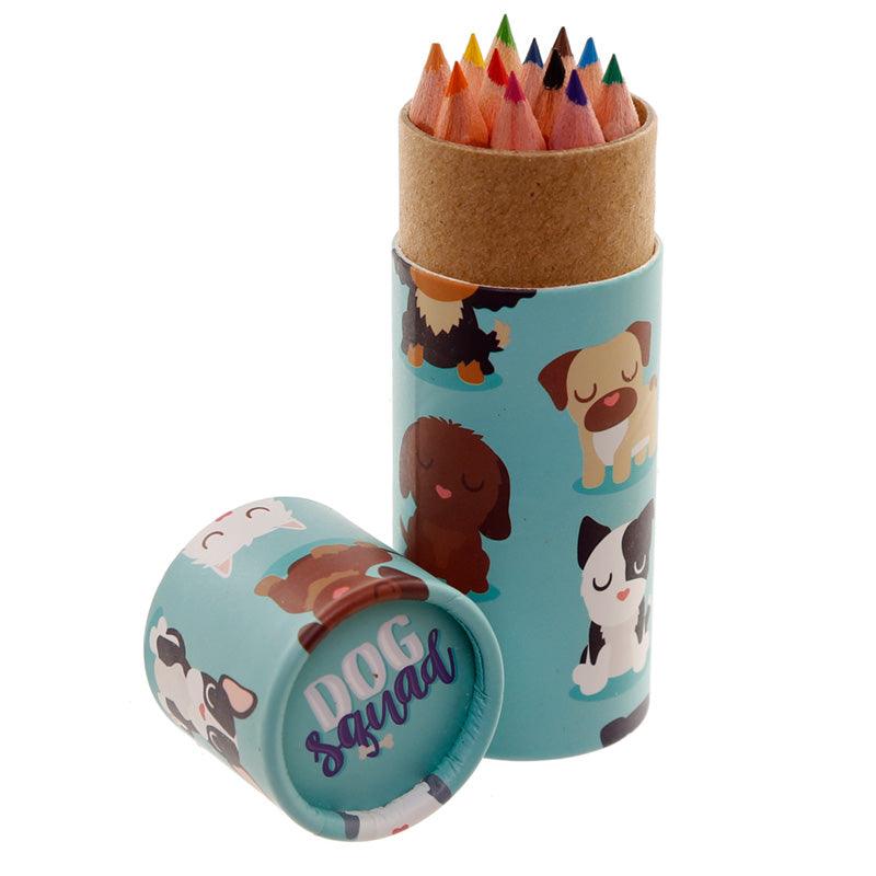 View Fun Kids Colouring Pencil Tube Dog Squad information