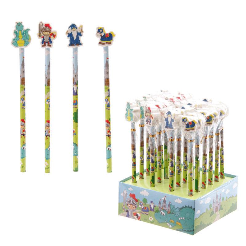 View Fun Kids Knight Pencil with Eraser information