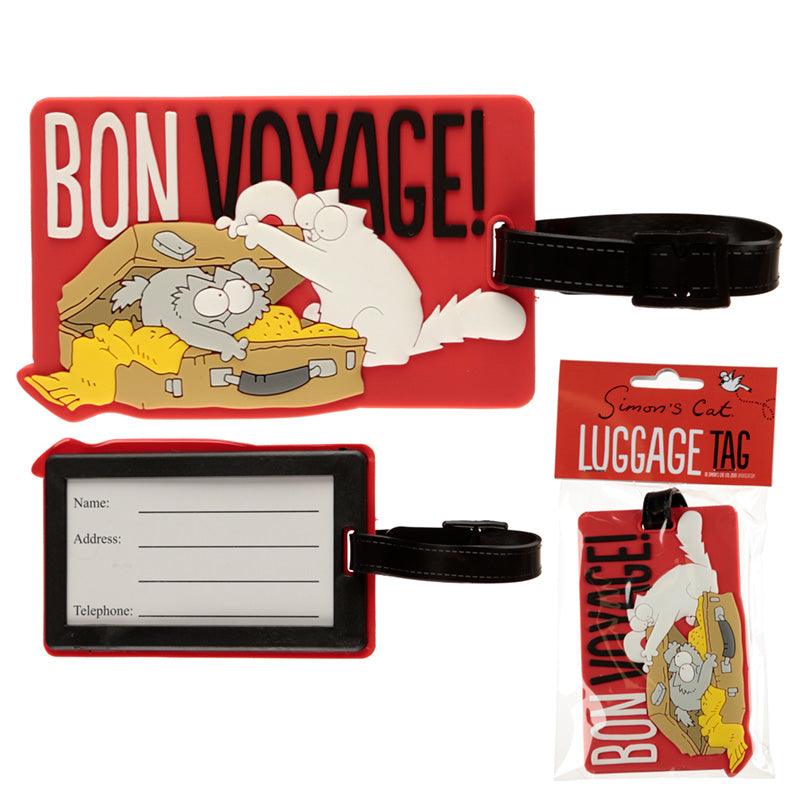 View Fun PVC Luggage Tag Simons Cat Design information