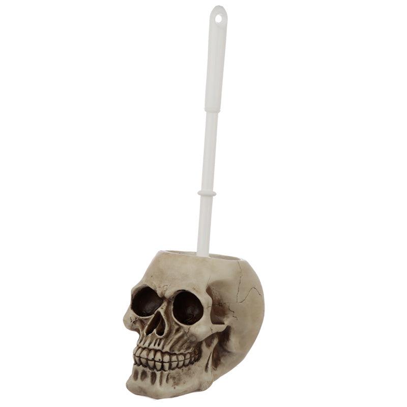 View Fun Skull Toilet Brush and Holder information