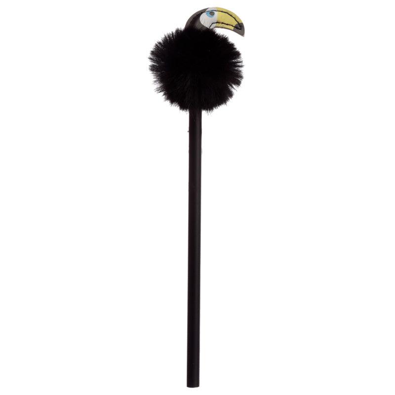 View Fun Toucan Pom Pom Pencil with Topper information