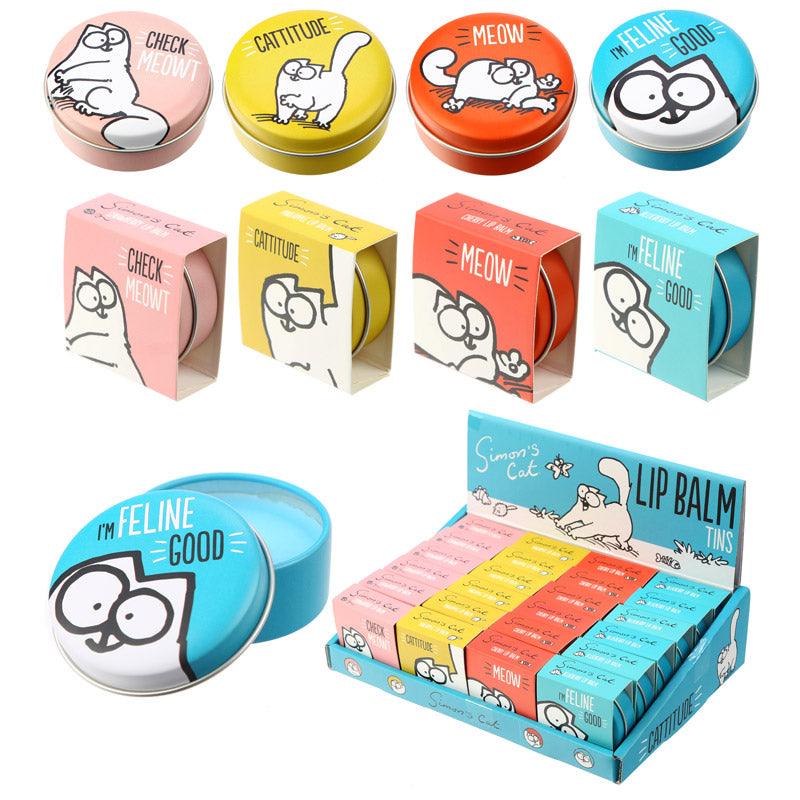 View Funky Lip Balm in a Tin Simons Cat information