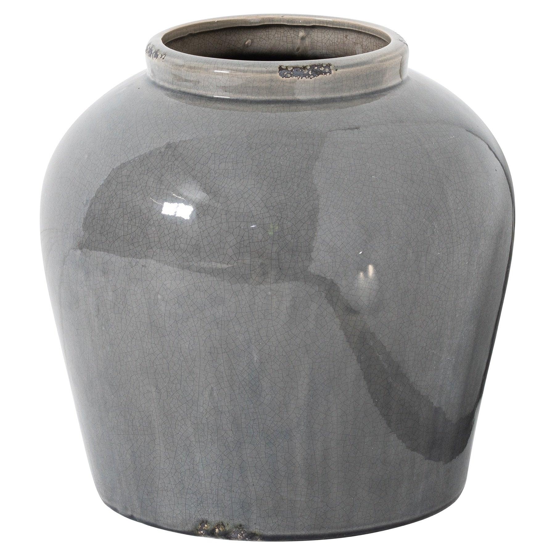 View Garda Grey Glazed Juniper Vase information