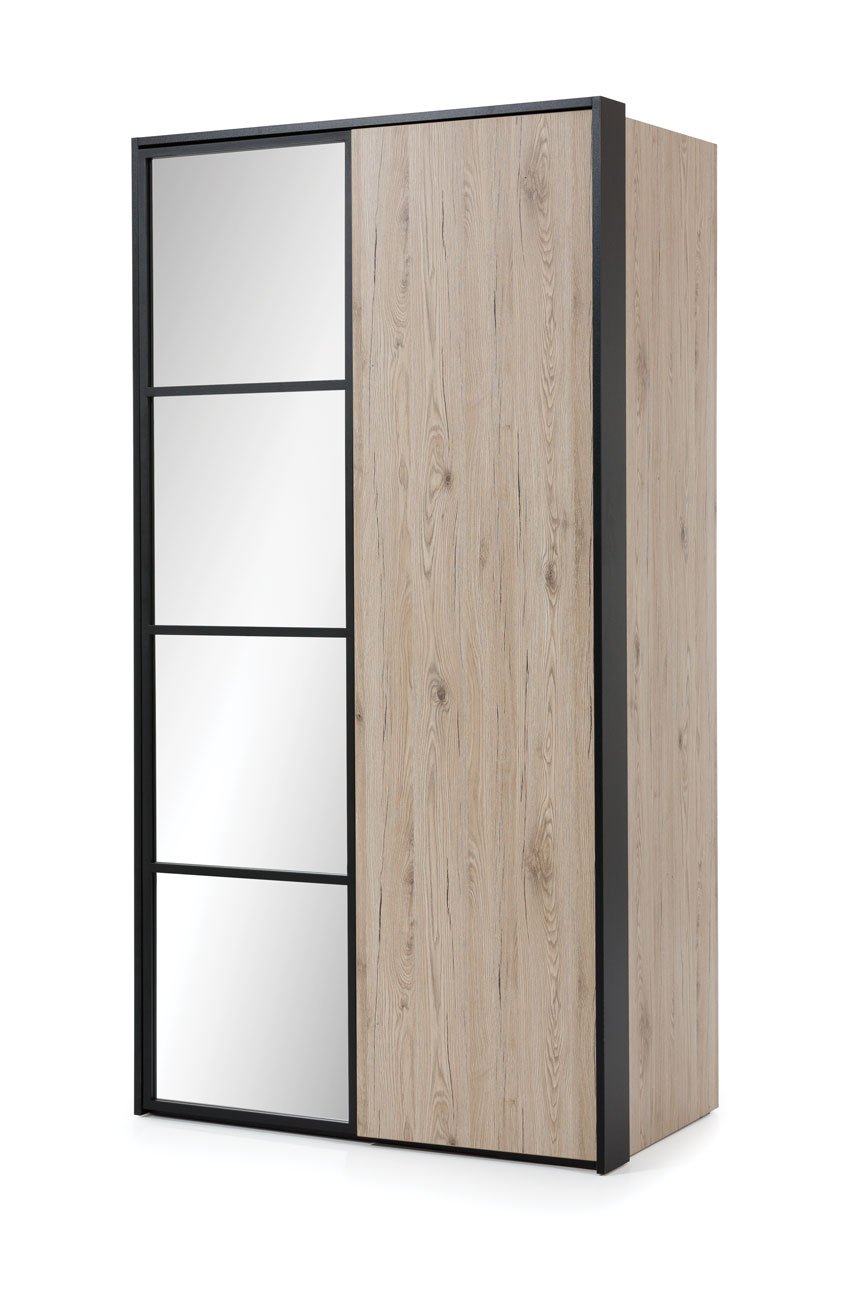 View Glass Loft 2 Door Wardrobe 109cm information