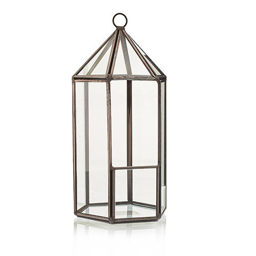 View Glass Terrarium Lantern Shape information