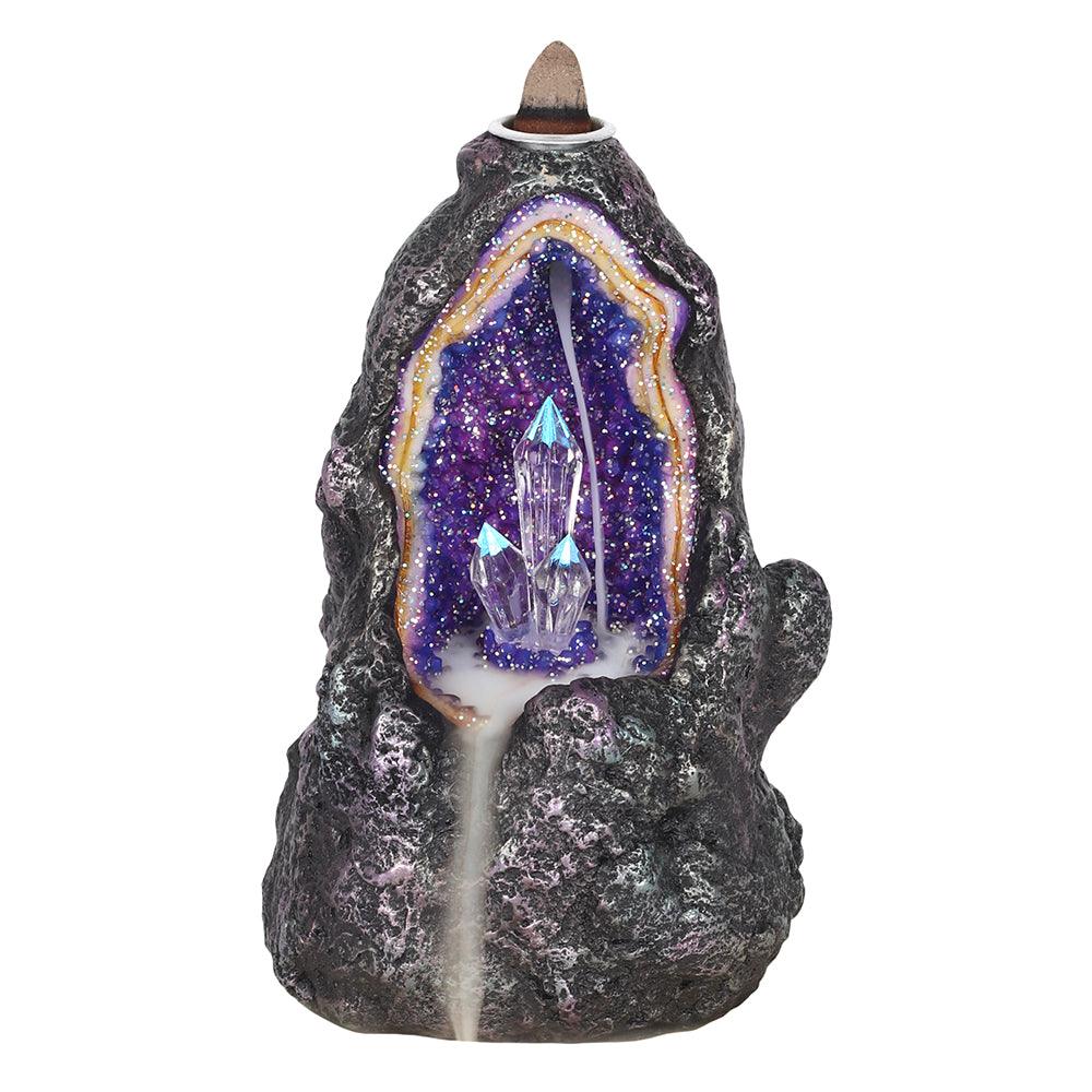 View Glowing Crystal Cave Backflow Incense Burner information