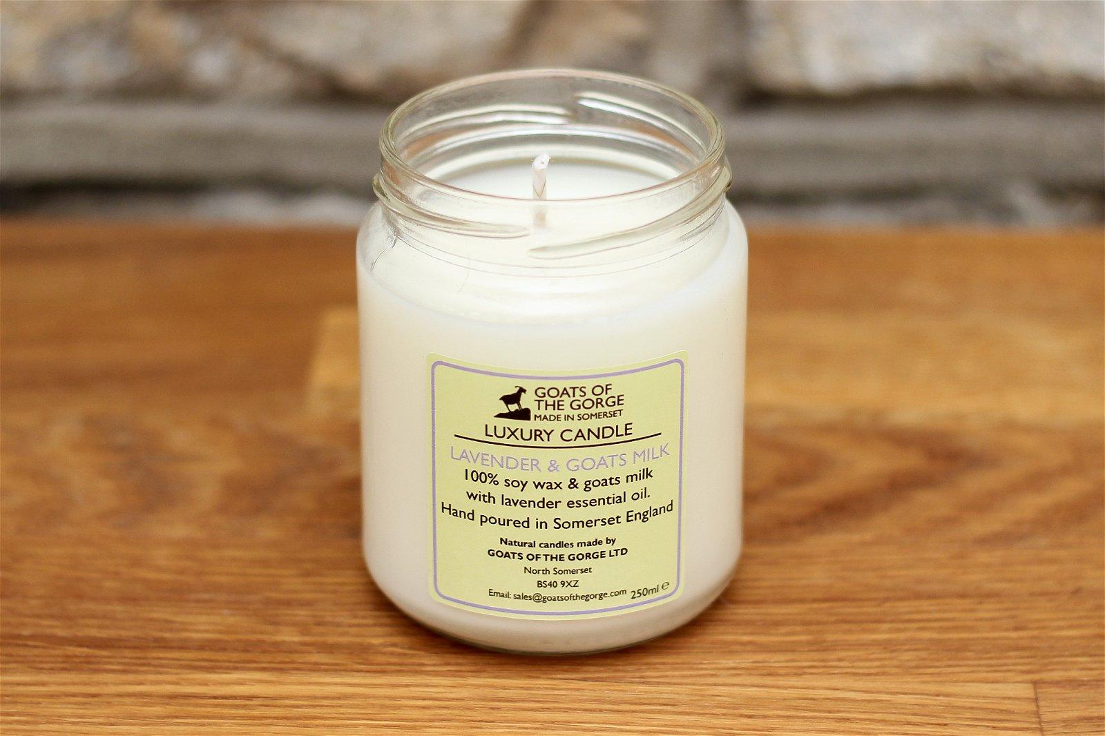 View Goats Milk Lavender Candle information