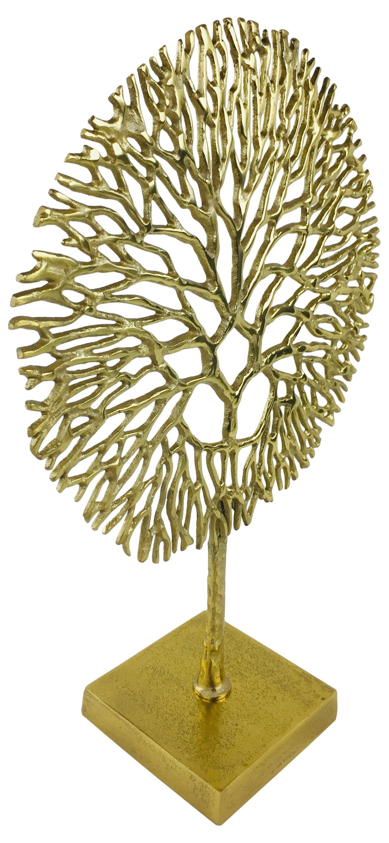 View Gold Coral Sculpture information