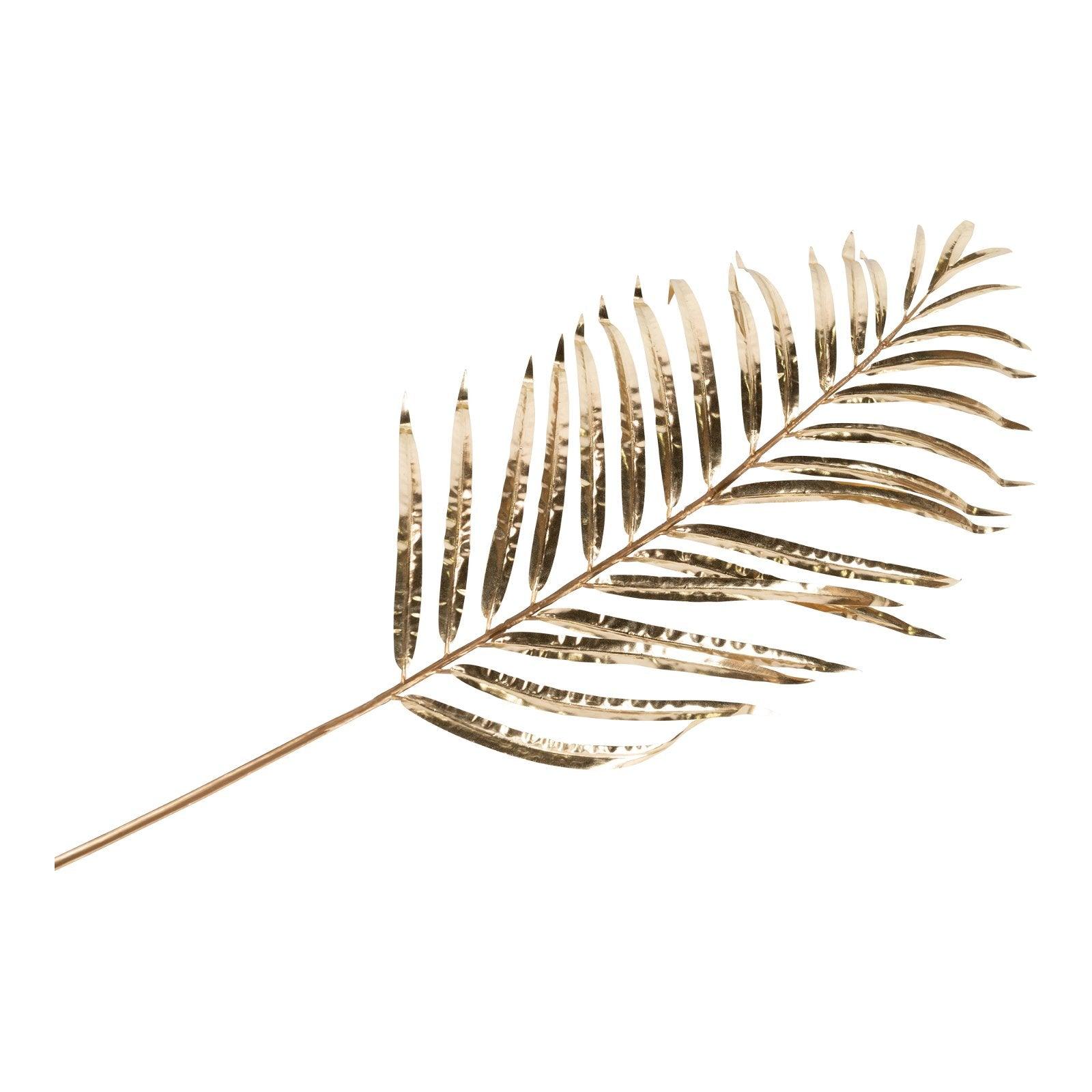 View Gold Palm Leaf Decoration information