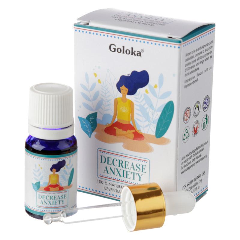 View Goloka Blends Essential Oil 10ml Decrease Anxiety information