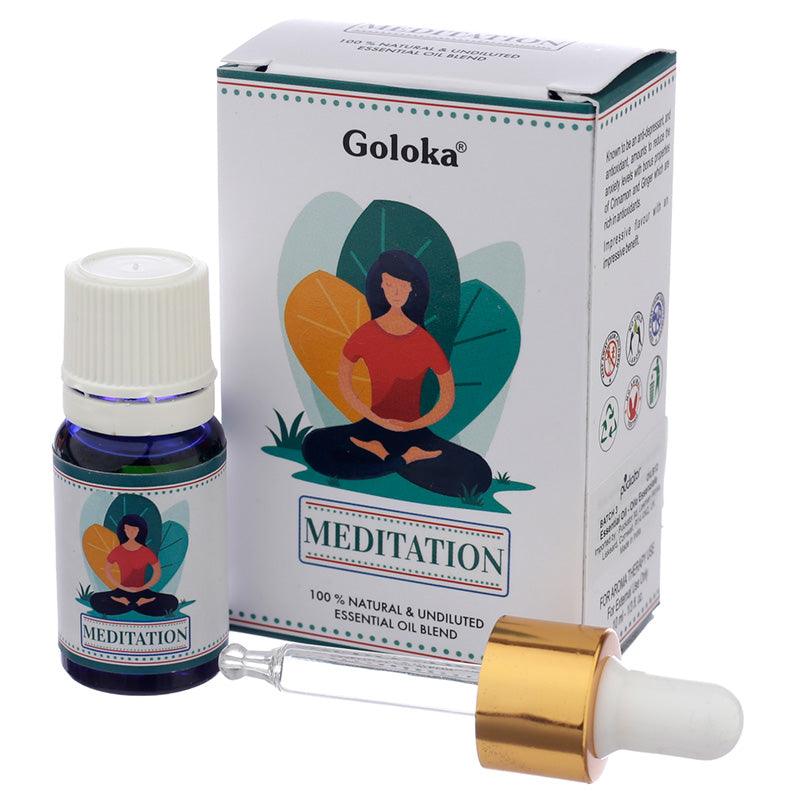 View Goloka Blends Essential Oil 10ml Meditation information