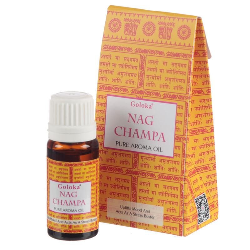 View Goloka Fragrance Aroma Oils Nag Champa information