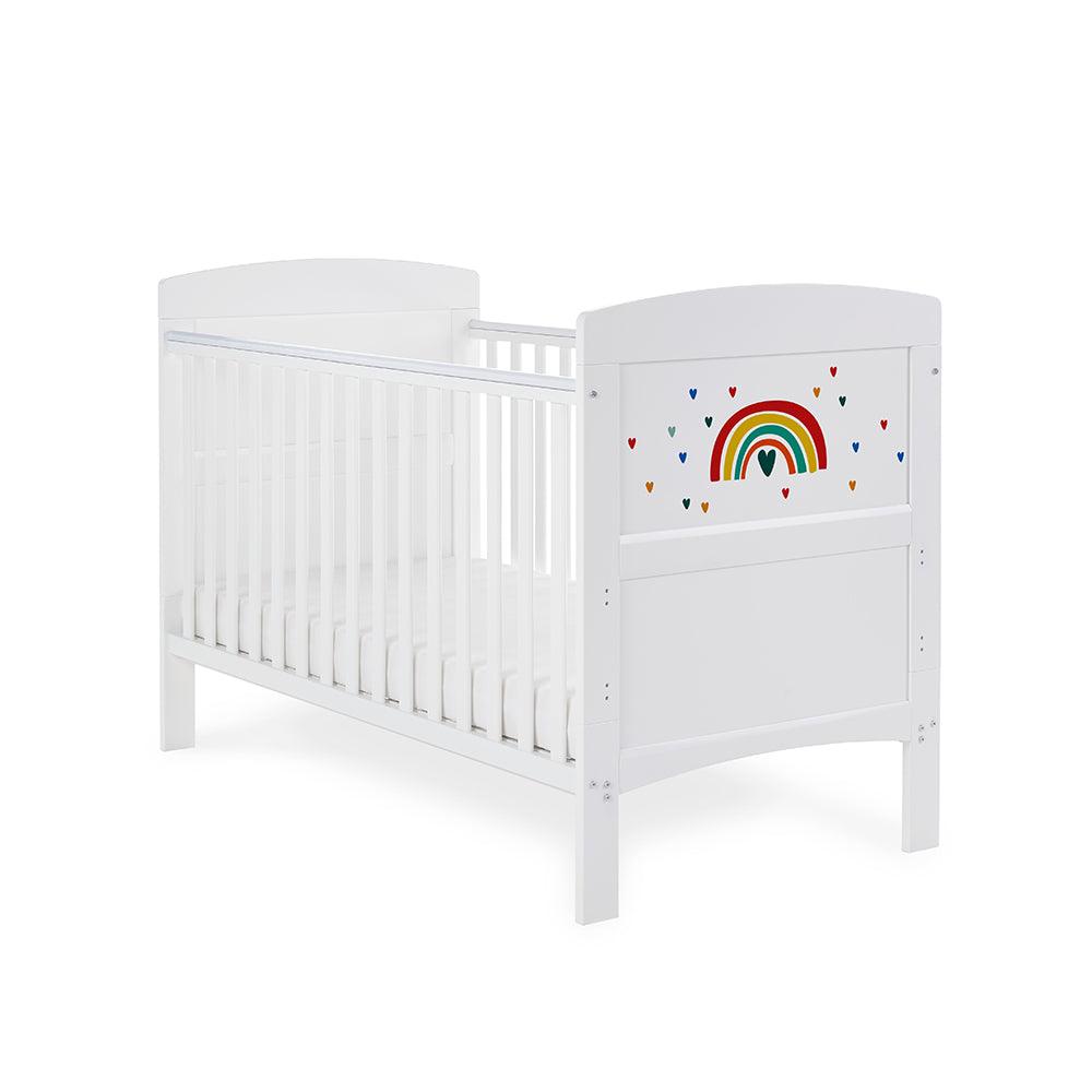 View Grace Inspire Cot Bed Rainbow Multicolour information