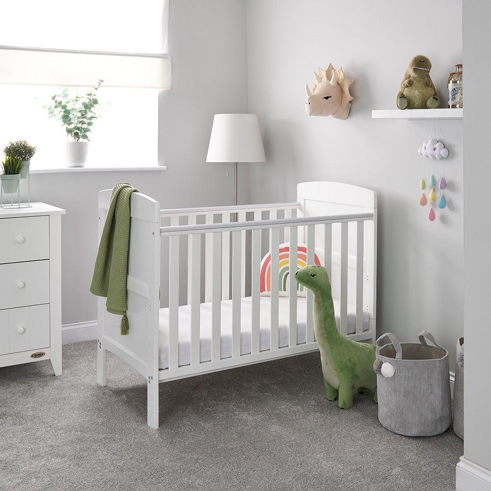 View Grace Mini Cot Bed White information