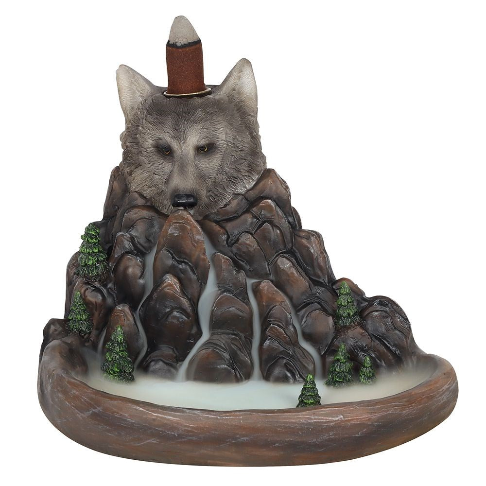 View Grey Wolf Cliff Backflow Incense Burner information