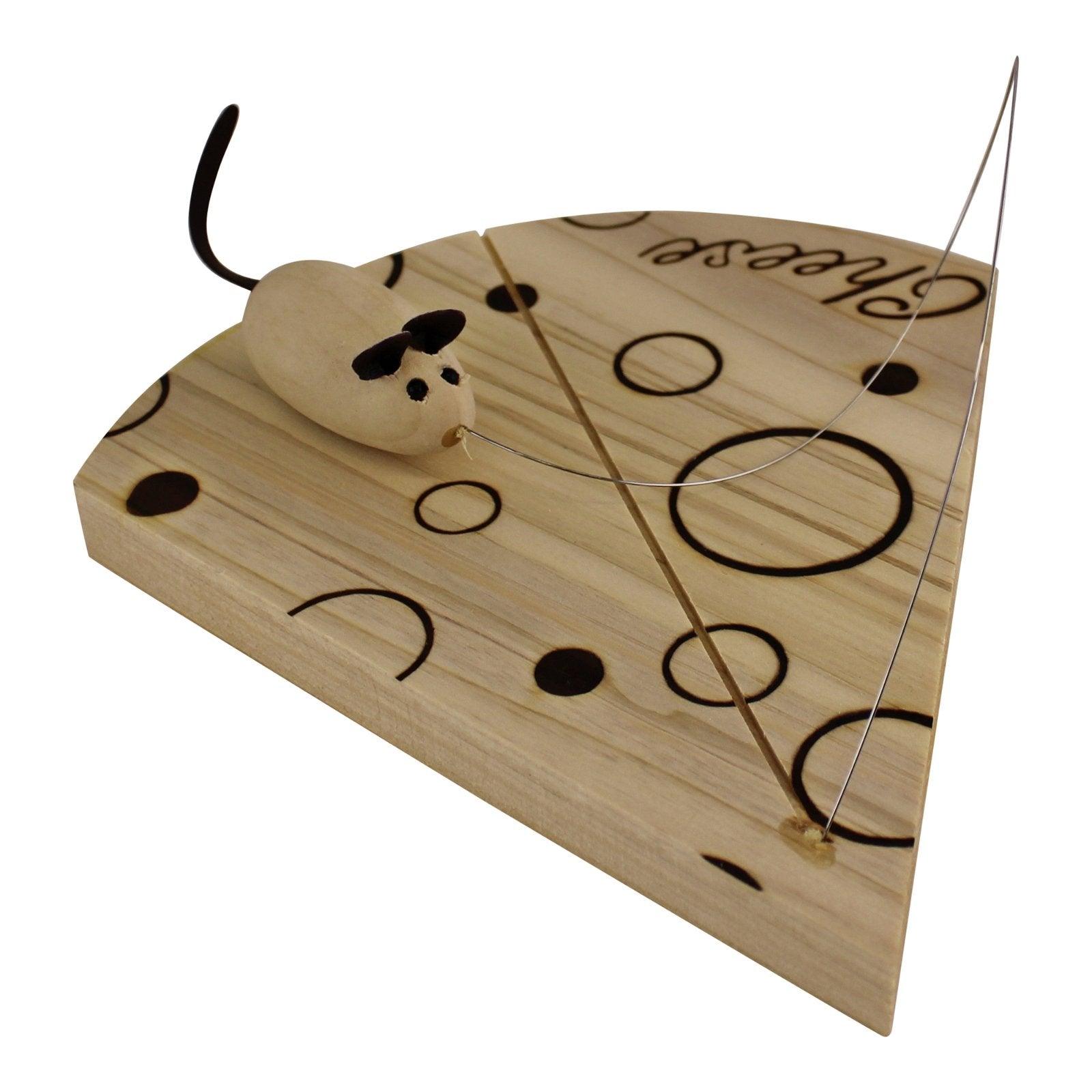 View Handcrafted Cheese Board With Wire And Mouse information