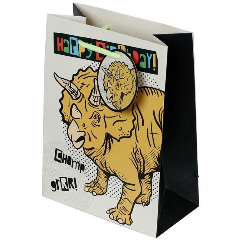 View Happy Birthday Dinosauria Medium Gift Bag information