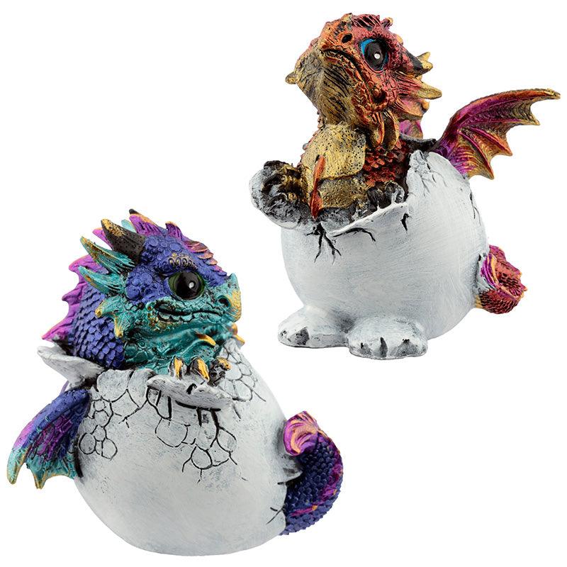 View Hatching Egg Elements Dragon Figurine information