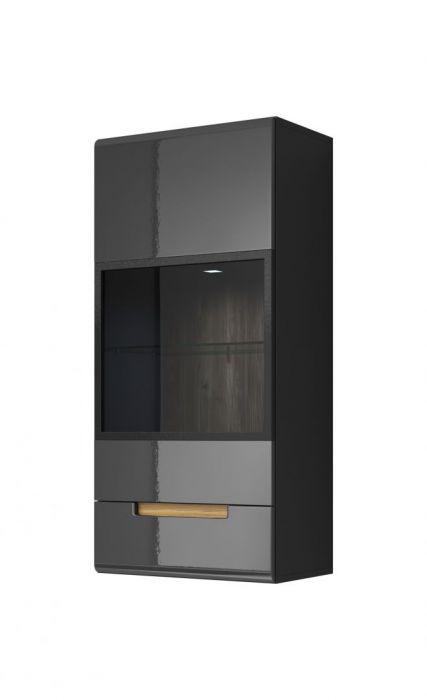 View Hektor 07 Wall Hung Cabinet Right Grey Gloss 60cm information