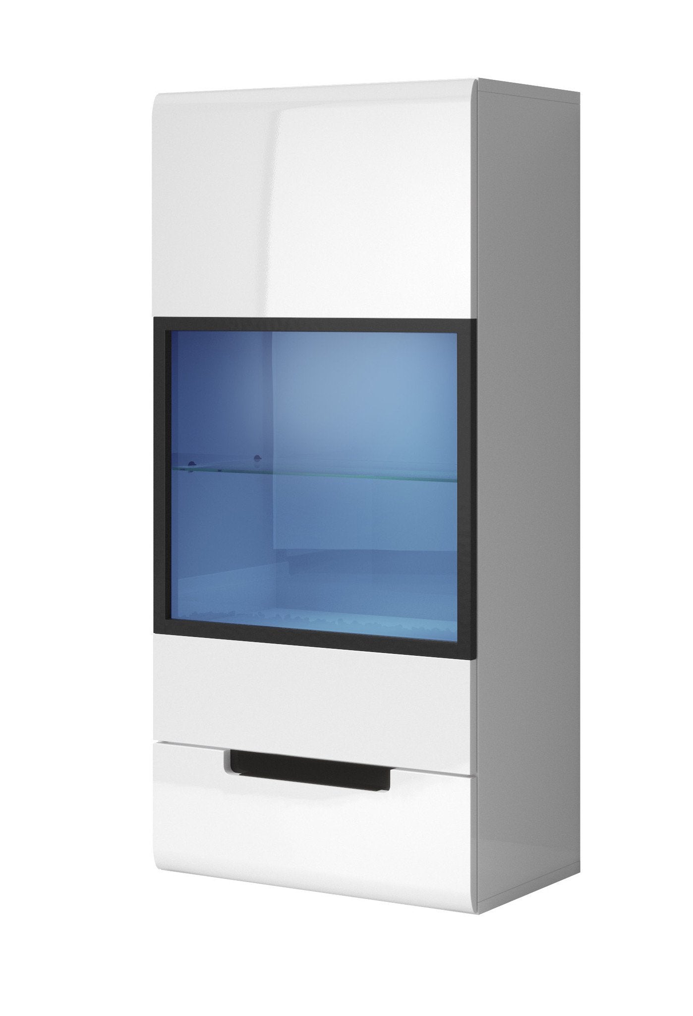 View Hektor 07 Wall Hung Cabinet Right White Gloss 60cm information