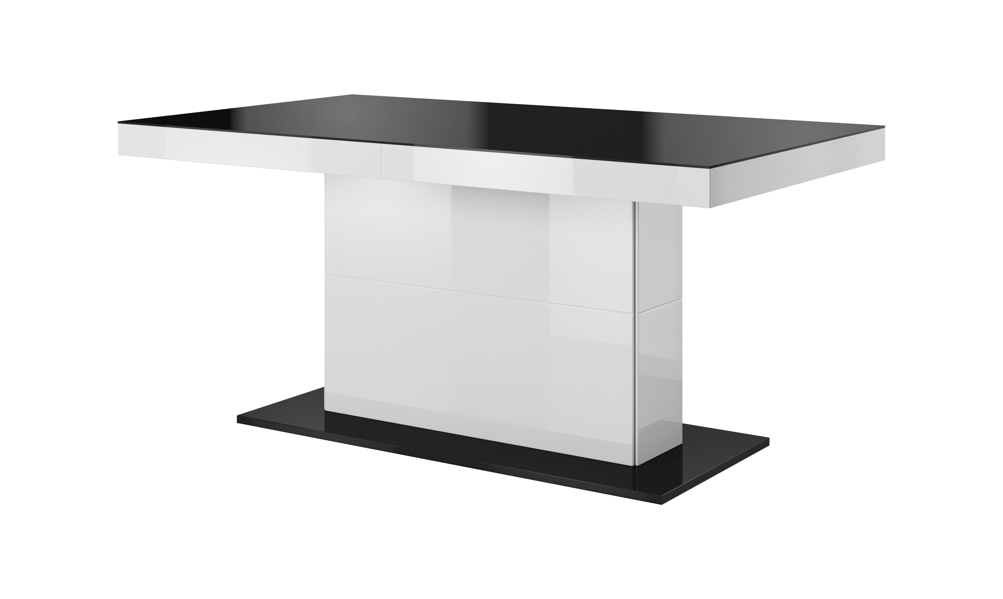 View Hektor 81 Extending Dining Table Grey Gloss 165cm Yes information