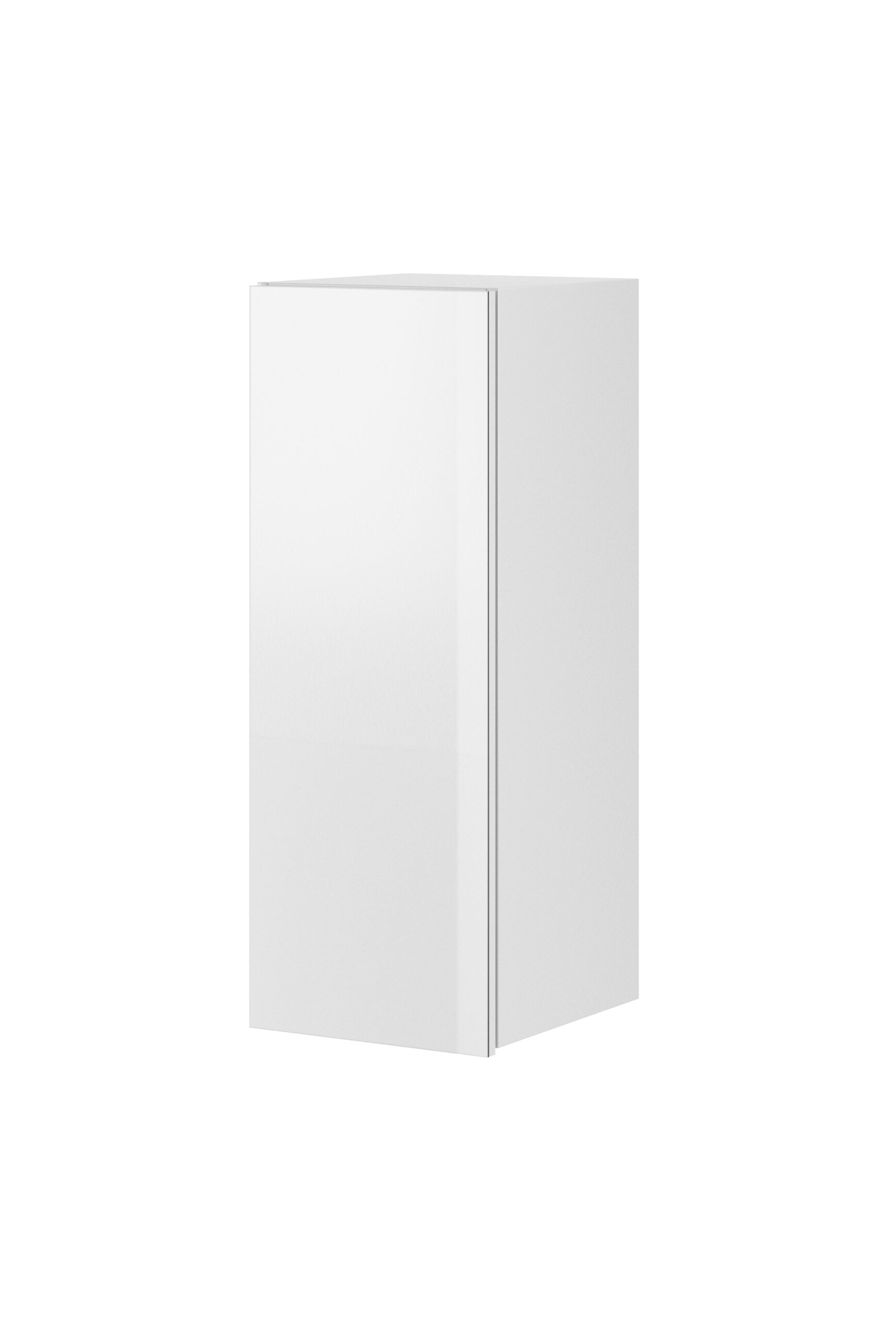 View Helio 08 Wall Cabinet White Glass 35cm information