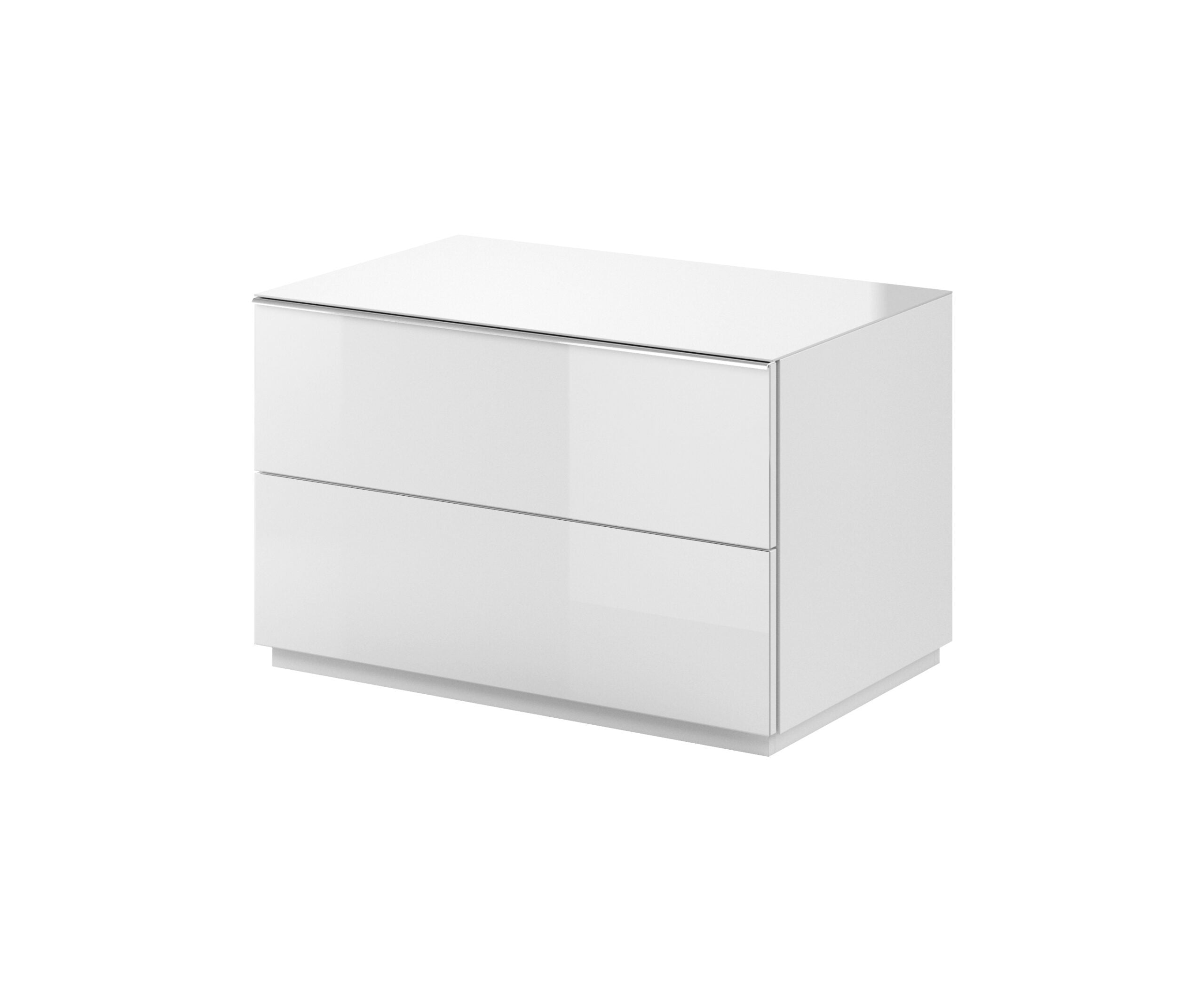 View Helio 39 TV Cabinet 80cm White Glass 80cm information