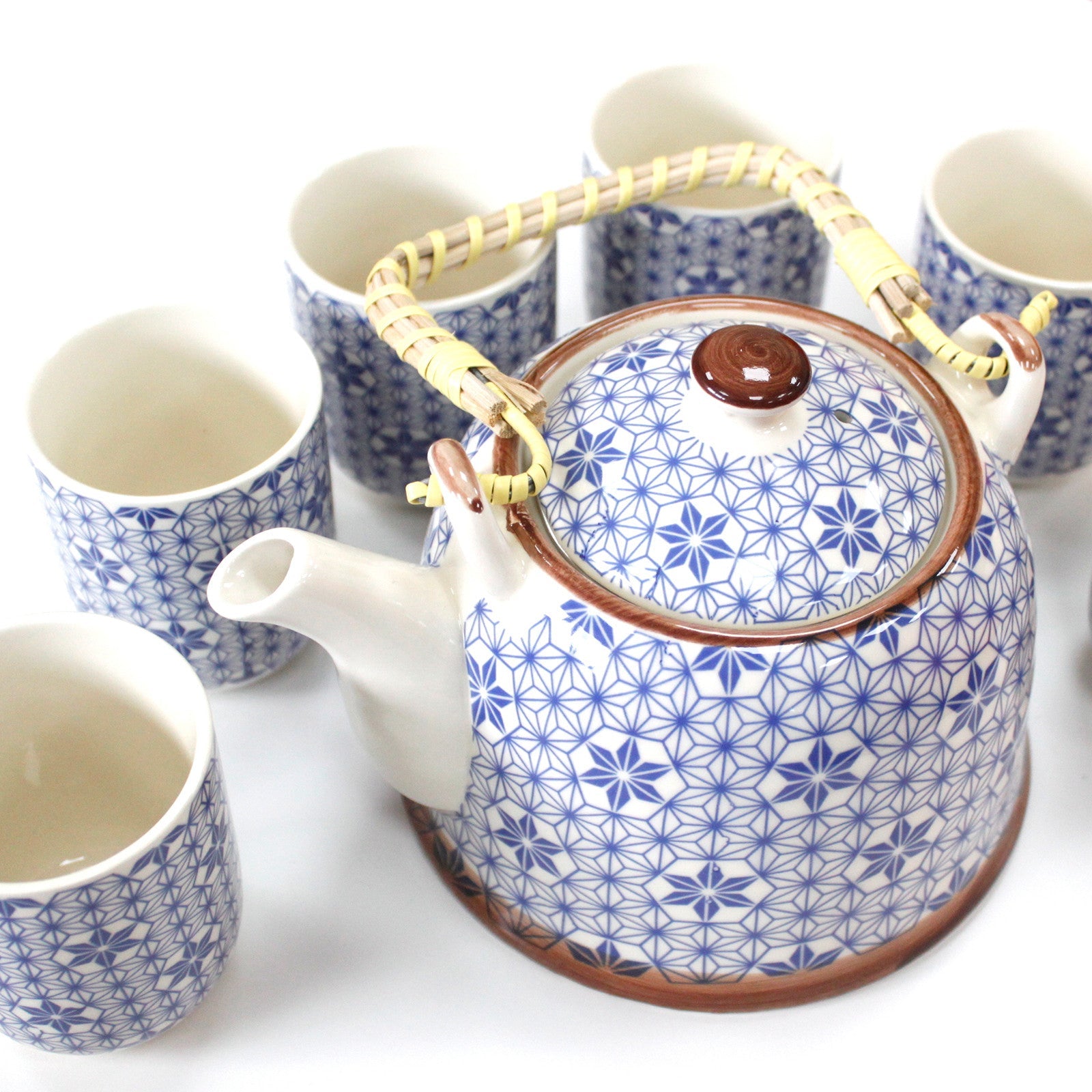 View Herbal Teapot Set Blue Star information