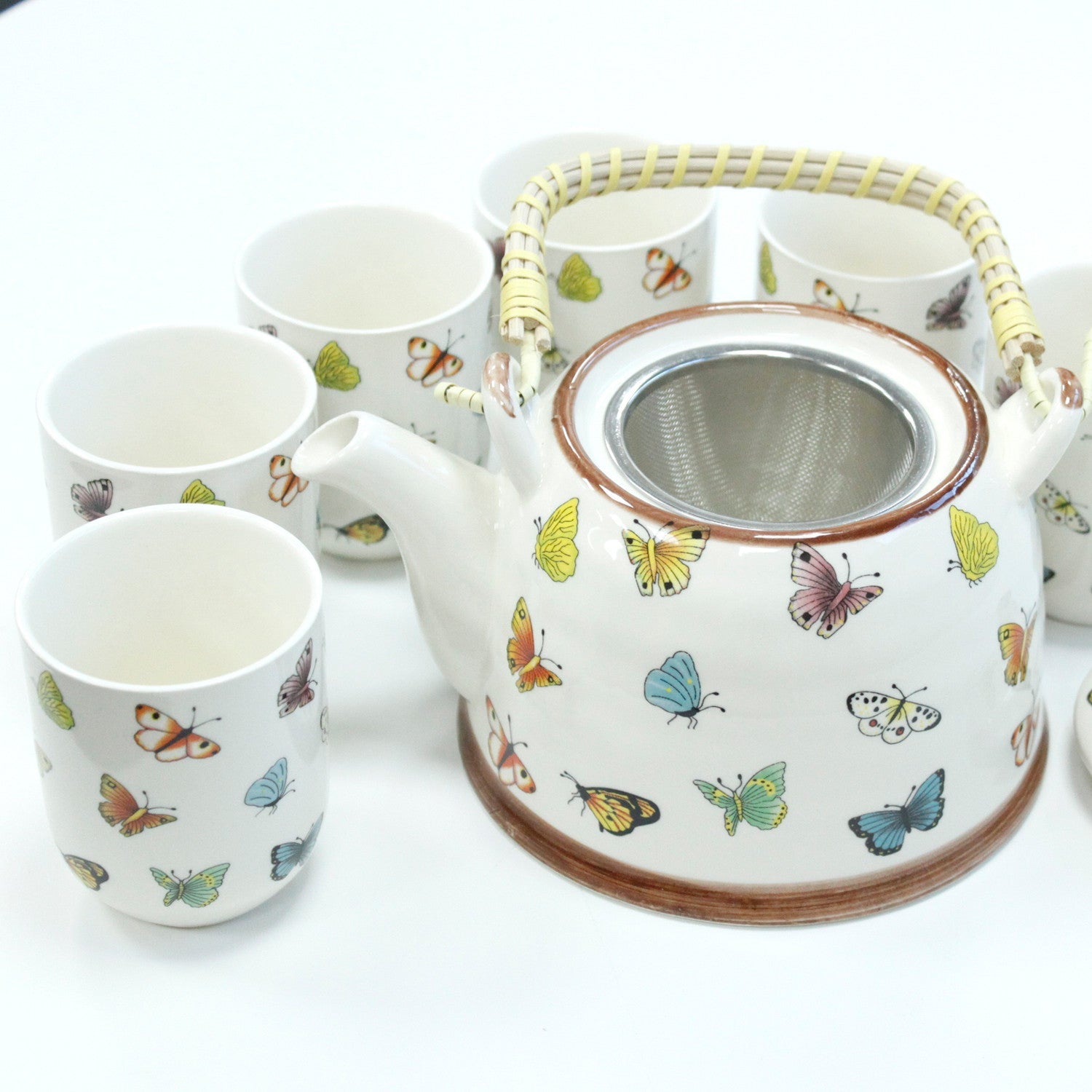 View Herbal Teapot Set Butterflies information