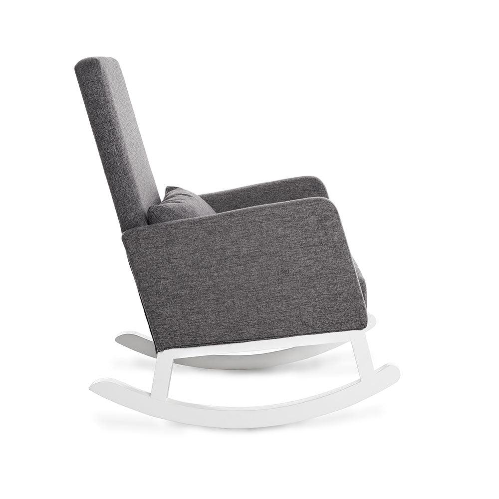 View High Back Rocking Chair Grey information