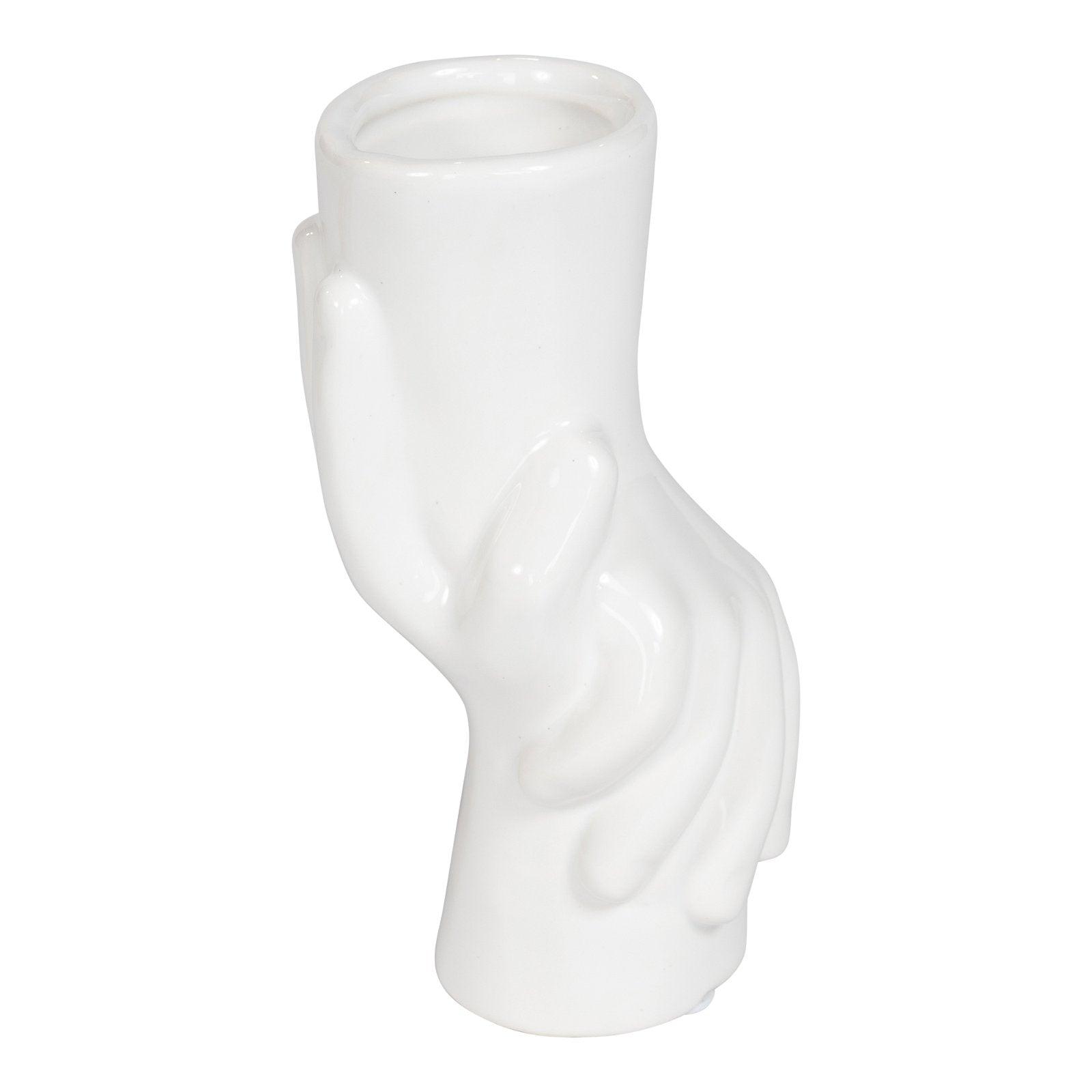 View Holding Hands Ceramic Vase Large information