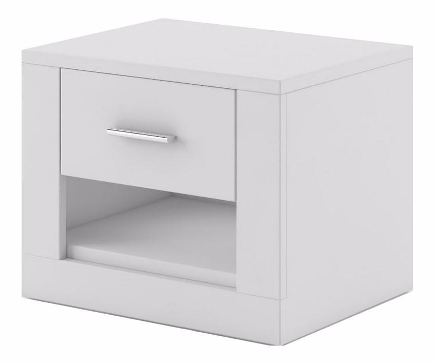 View Idea ID07 Bedside Cabinet White Matt 50cm information