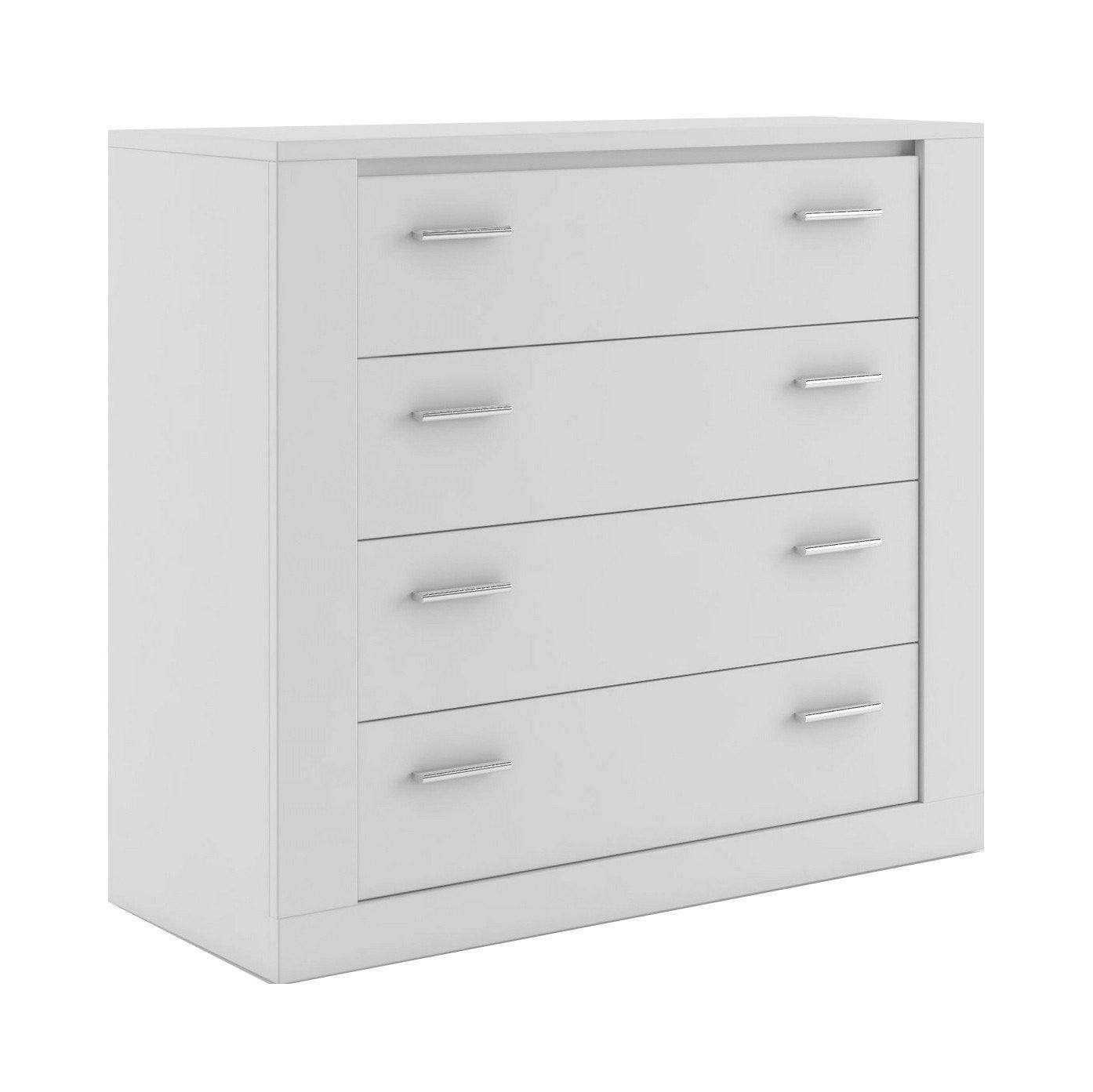 View Idea ID10 Chest of Drawers White Matt 100cm information